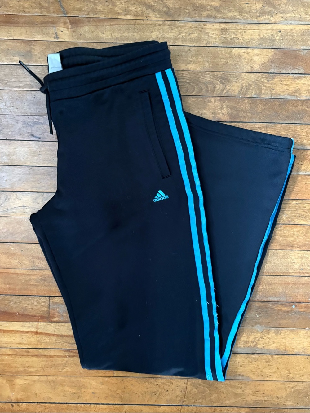 Vintage Adidas Wide Leg Track Pants